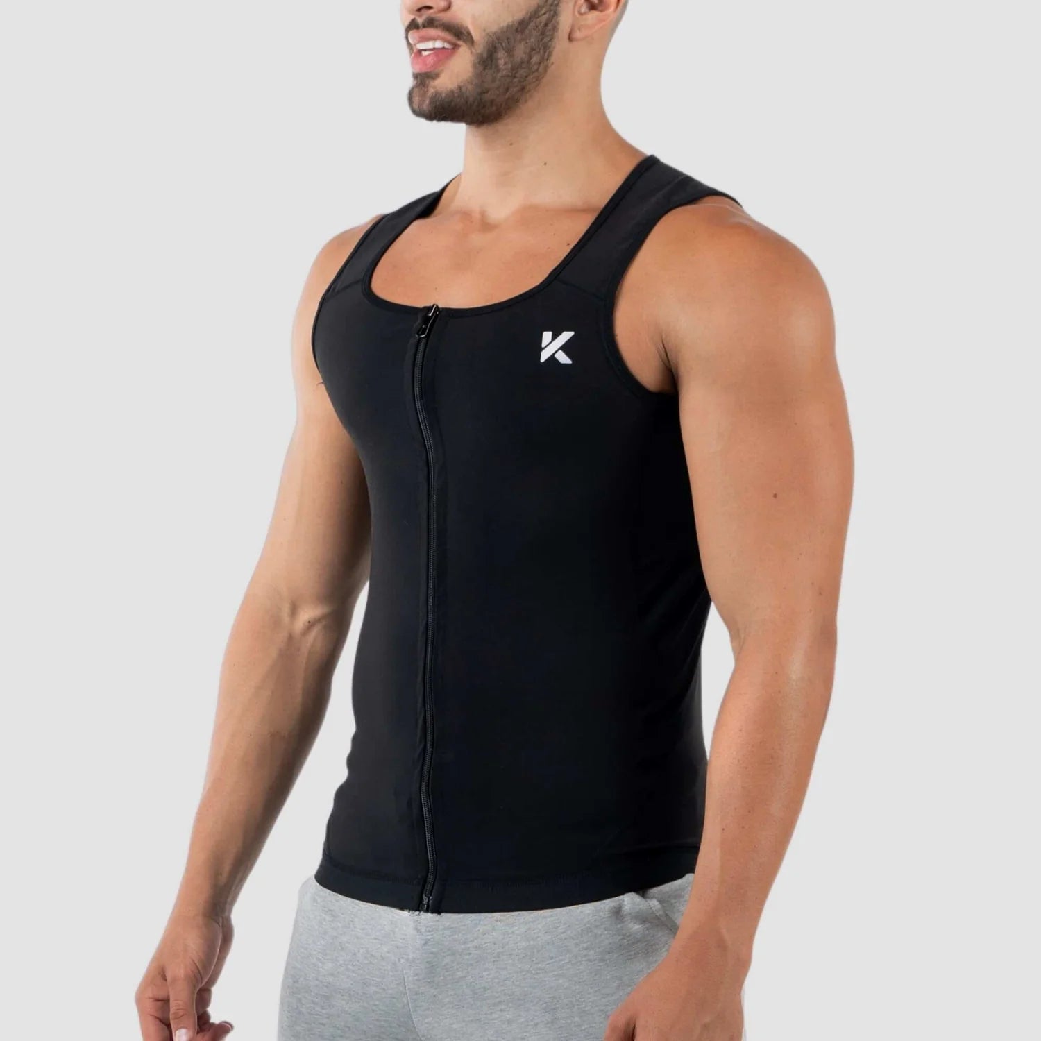 Men's Zipper Heat Trapping Sweat Vest